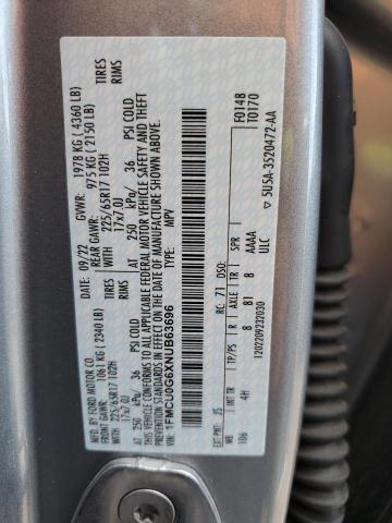 1FMCU0G6XNUB63696 Ford ESCAPE SE