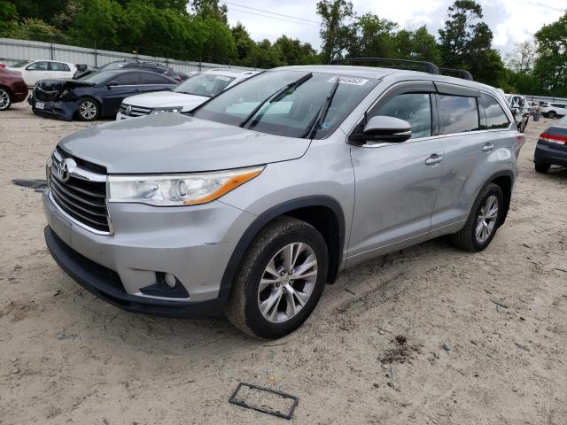 VIN 5TDBKRFH2ES050598 2014 Toyota Highlander, LE no.1