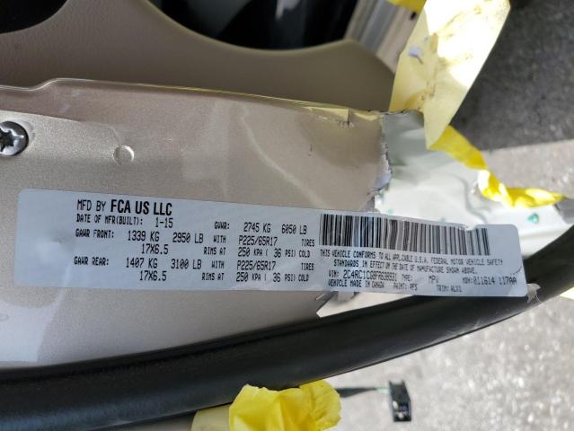 2C4RC1CG8FR638931 Chrysler Town & Country Touring L