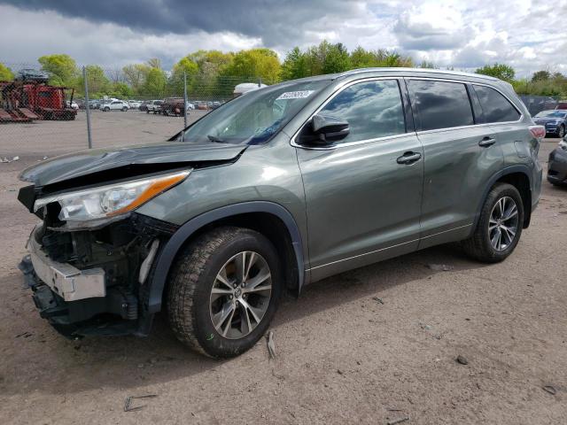 Salvage cars for sale from Copart Chalfont, PA: 2016 Toyota Highlander XLE