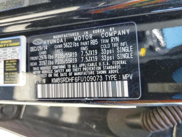 2015 HYUNDAI SANTA FE G - KM8SRDHF6FU109073