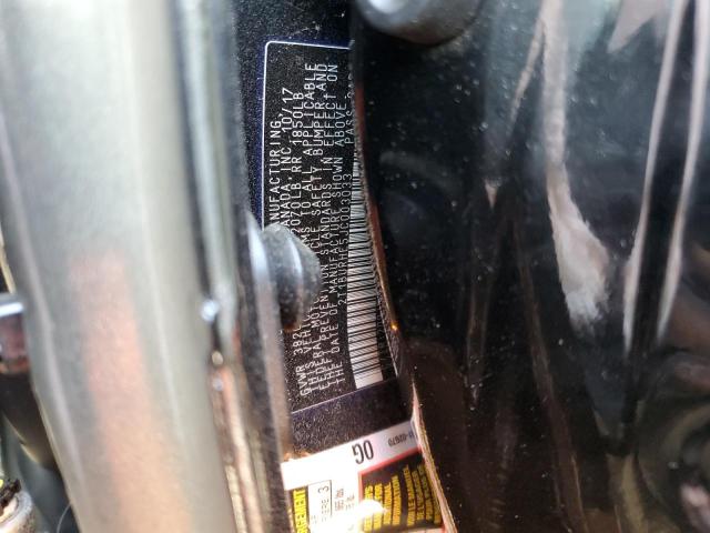 2T1BURHE5JC003033 Toyota COROLLA L