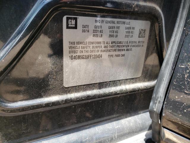 1G4GB5G39FF120404 Buick Lacrosse
