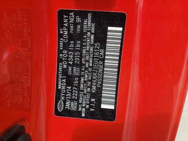 KMHHU6KJ1EU116125 Hyundai Genesis Coupe 3.8l