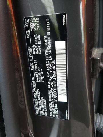 YV4L12RL1N1952278 Volvo Xc60 B5 Inscription