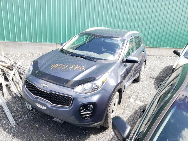 Salvage cars for sale from Copart Montreal Est, QC: 2017 KIA Sportage LX