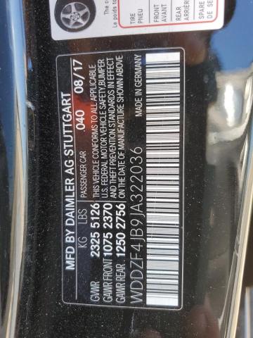 WDDZF4JB9JA322036 2018 Mercedes-Benz E 300