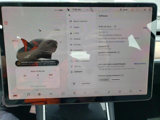 5YJ3E1EA6LF808459 Tesla MODEL 3