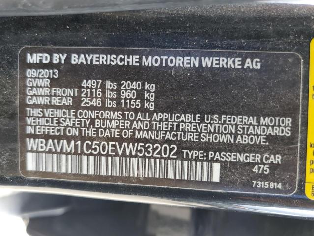 WBAVM1C50EVW53202 BMW X1 Sdrive28i