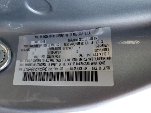 2019 FIAT 124 SPIDER - JC1NFAEK1K0142880