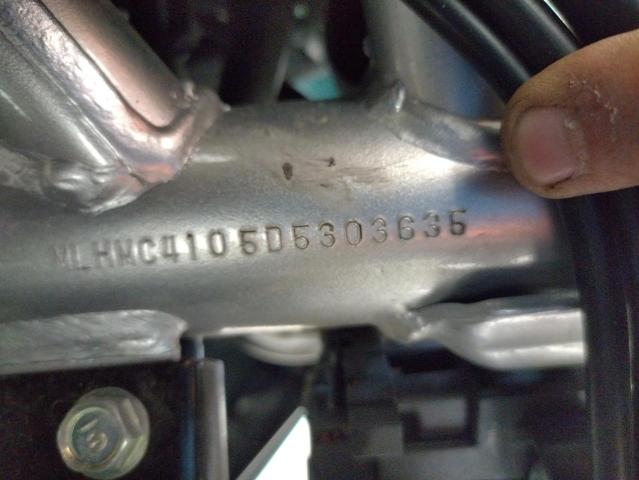 2013 HONDA CBR250 R MLHMC4105D5303635