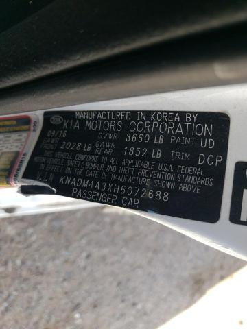 KNADM4A3XH6072688 KIA RIO LX