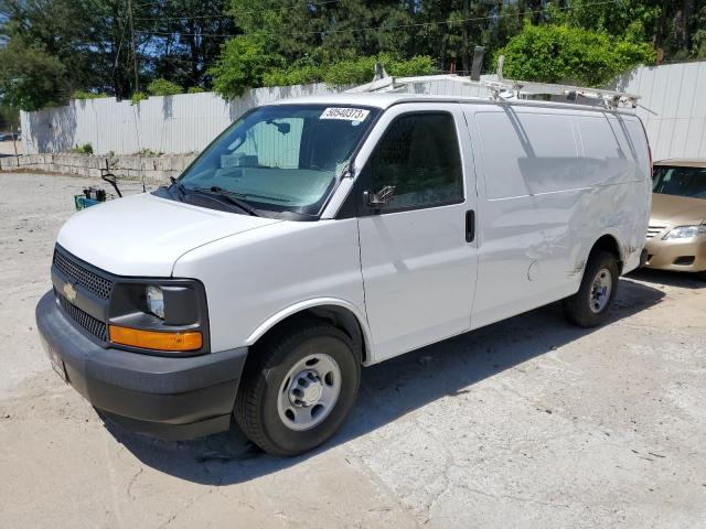 Salvage cars for sale from Copart Fairburn, GA: 2017 Chevrolet Express G2500