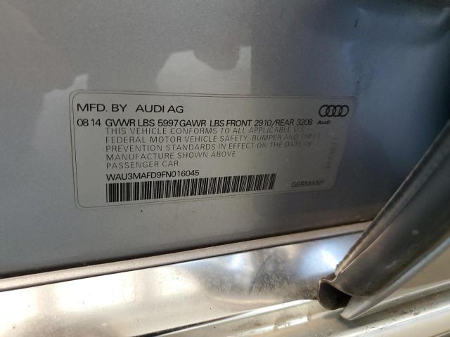 2015 AUDI A8 L TDI Q - WAU3MAFD9FN016045
