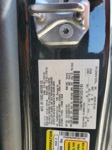 1FA6P8CF6F5351145 Ford MUSTANG GT