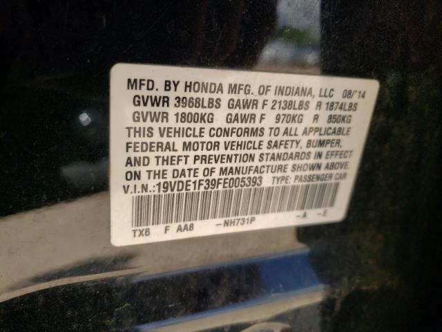 2015 ACURA ILX 20 19VDE1F39FE005393