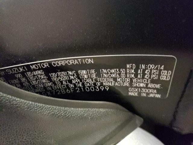 2015 SUZUKI GSX1300 RA - JS1GX72B6F2100399