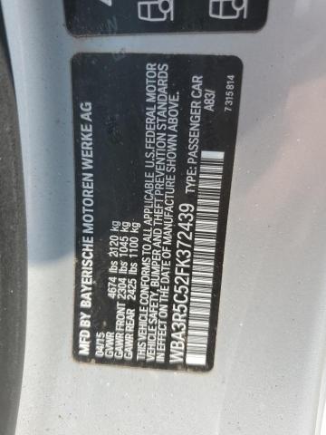2015 BMW 435 XI - WBA3R5C52FK372439