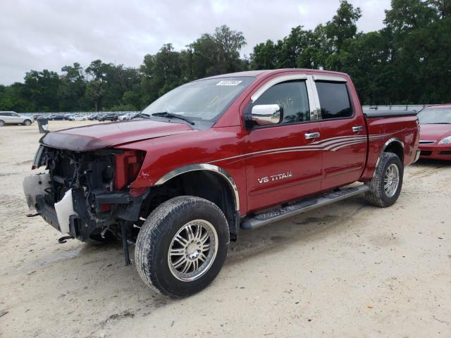Salvage cars for sale from Copart Ocala, FL: 2007 Nissan Titan XE
