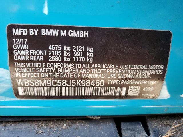 WBS8M9C58J5K98460 BMW M3