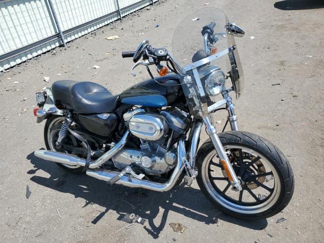 Salvage motorcycles for sale at Pennsburg, PA auction: 2012 Harley-Davidson XL883 Superlow
