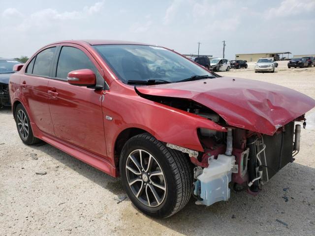 VIN: JA32U2FU1HU012289 Auction: COPART Lot: 50974213 Location: TX - SAN ANTONIO JA32U2FU1HU012289 MITSUBISHI LANCER 2017 RED Photo 4