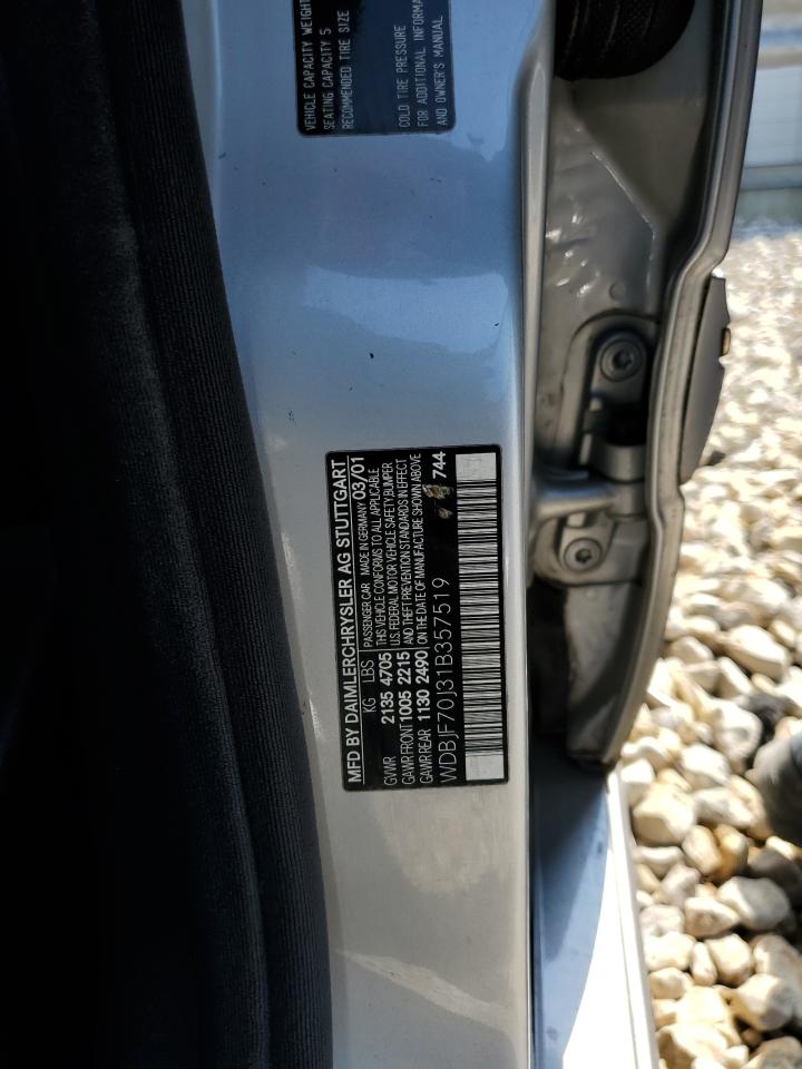 WDBJF70J31B357519 2001 Mercedes-Benz E 430