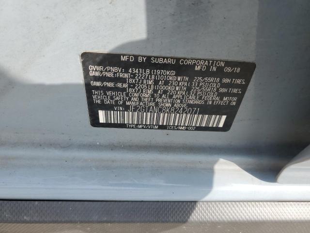 JF2GTANC8K8242071 Subaru Crosstrek Limited