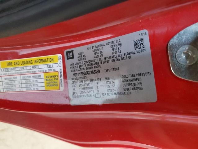 2016 GMC SIERRA C25 1GT01REG8GZ166389
