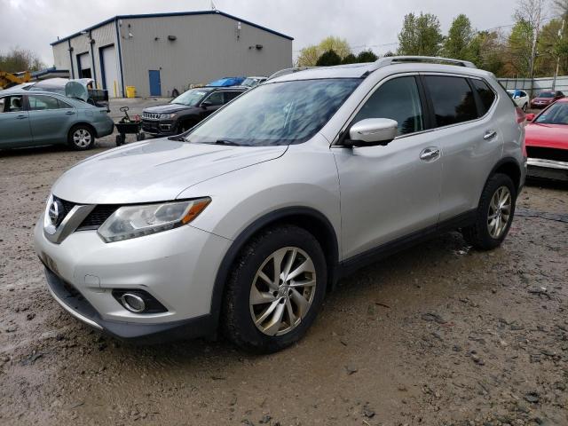 Salvage cars for sale from Copart Mendon, MA: 2014 Nissan Rogue S