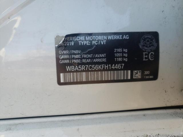 2019 BMW 330XI - WBA5R7C56KFH14467