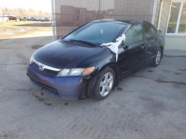 Salvage cars for sale from Copart Montreal Est, QC: 2006 Honda Civic DX