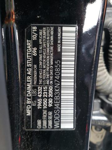 WDDSJ4EB3KN740855 Mercedes-Benz CLA 250
