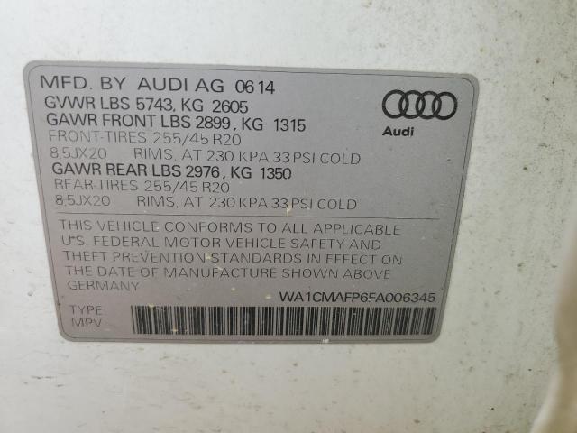 WA1CMAFP6FA006345 2015 AUDI Q5, photo no. 13