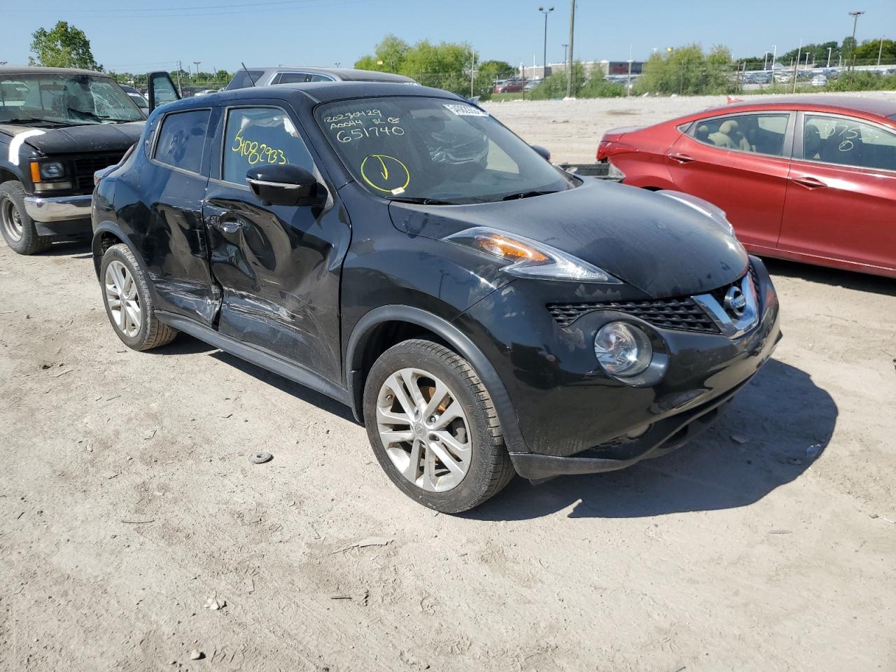 Buy 2016 Nissan Juke S 1.6L JN8AF5MV1GT****** from USA Auctions 