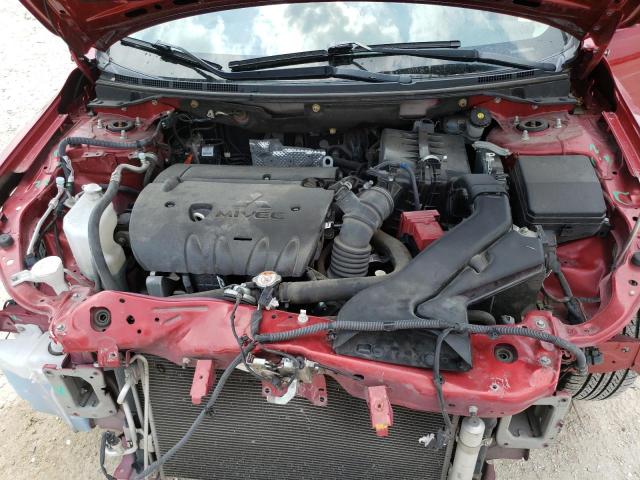 VIN: JA32U2FU1HU012289 Auction: COPART Lot: 50974213 Location: TX - SAN ANTONIO JA32U2FU1HU012289 MITSUBISHI LANCER 2017 RED Photo 11