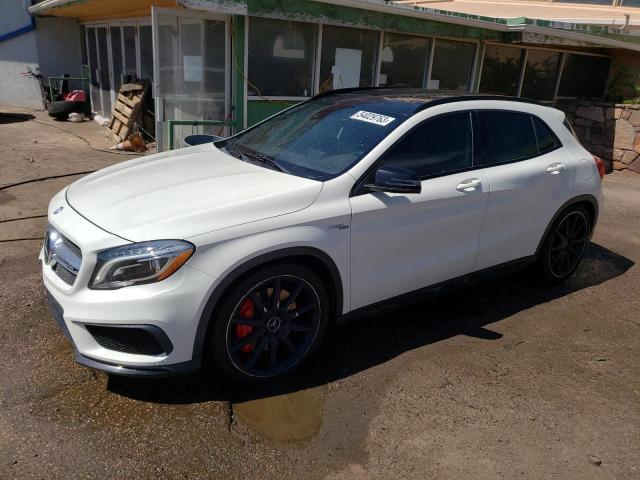 Salvage cars for sale at Colorado Springs, CO auction: 2015 Mercedes-Benz GLA 45 AMG