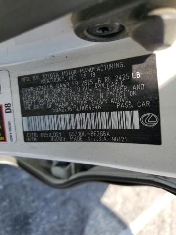 Lexus ES 350 2020 58ADZ1B11LU054346 Image 13