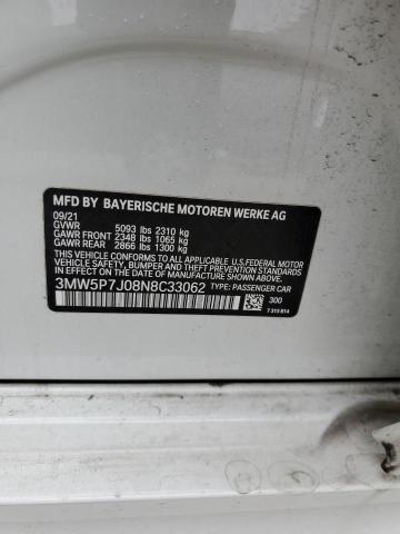 3MW5P7J08N8C33062 BMW 330e