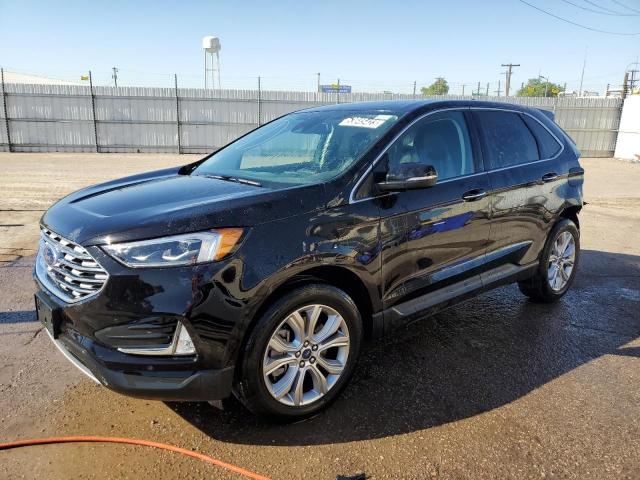 Ford salvage cars for sale: 2022 Ford Edge Titanium