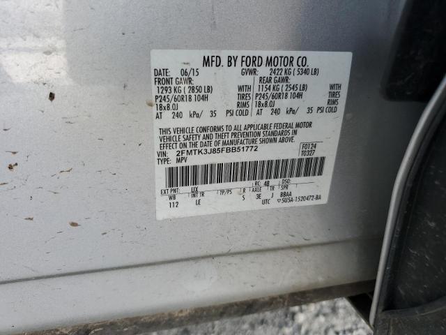 2FMTK3J85FBB51772 Ford EDGE SEL