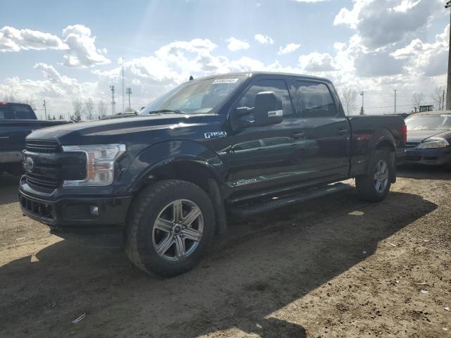 Salvage cars for sale from Copart Rocky View County, AB: 2018 Ford F150 Supercrew