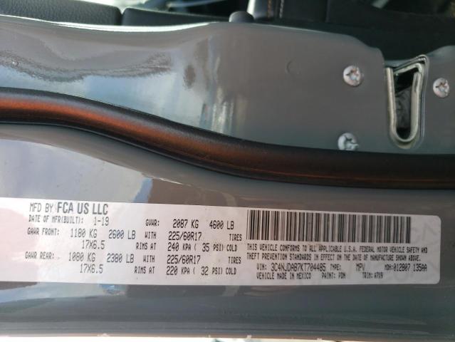3C4NJDAB7KT704485 Jeep Compass Sport