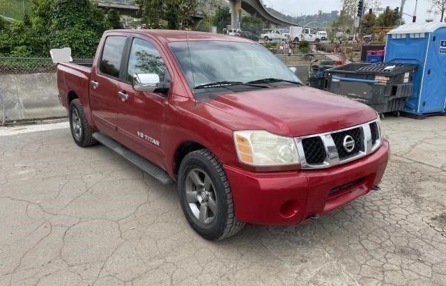 Salvage cars for sale from Copart San Diego, CA: 2007 Nissan Titan XE
