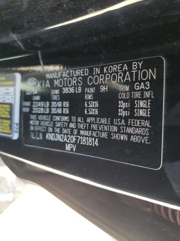 KNDJN2A20F7181814 KIA Soul