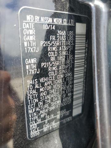 2015 NISSAN JUKE S - JN8AF5MR1FT500737