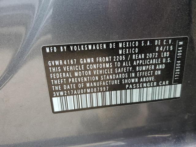 2015 VOLKSWAGEN GOLF - 3VW217AU0FM087997