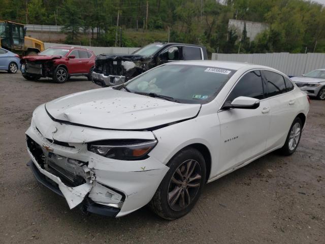 Salvage cars for sale from Copart West Mifflin, PA: 2018 Chevrolet Malibu LT