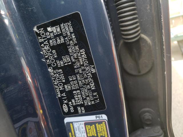 KNDJP3A53E7071848 KIA SOUL +