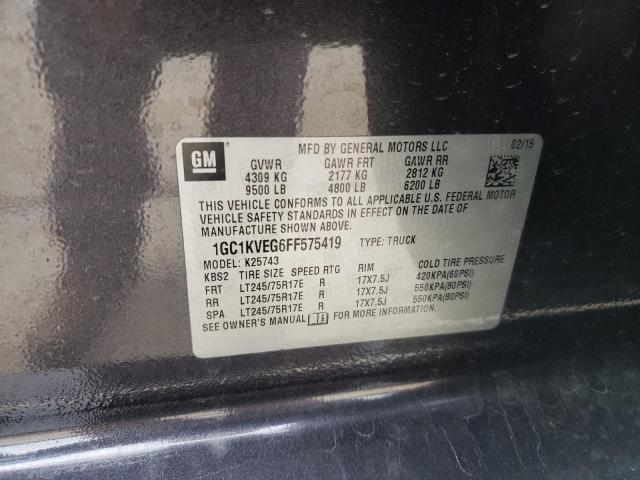 2015 CHEVROLET SLVRADO SS 1GC1KVEG6FF575419